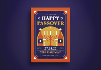 Passover Flyer Layout