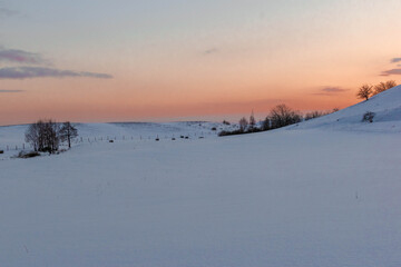 Fototapeta na wymiar winter landscape