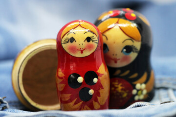 Russian traditional Matryoshka doll