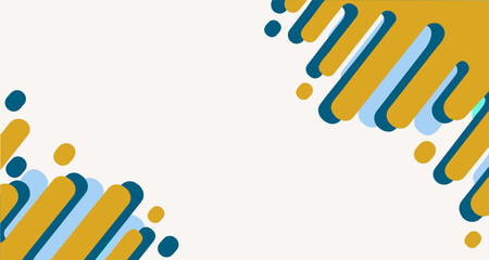 Vector background. The image is in the form of spreading paint of different colors.Abstract banners. 
 Template for logo design, flyer or presentation. Vector.