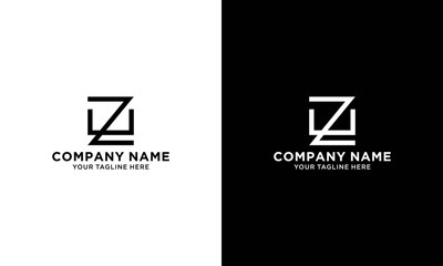 Vector logo design template for business. Vector logo design template for business. Z letter logo