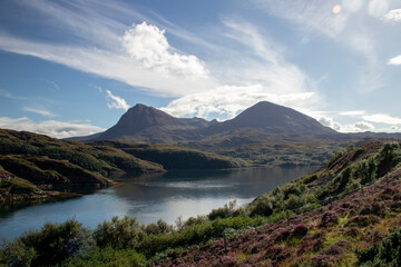 Fototapeta premium lake in the mountains