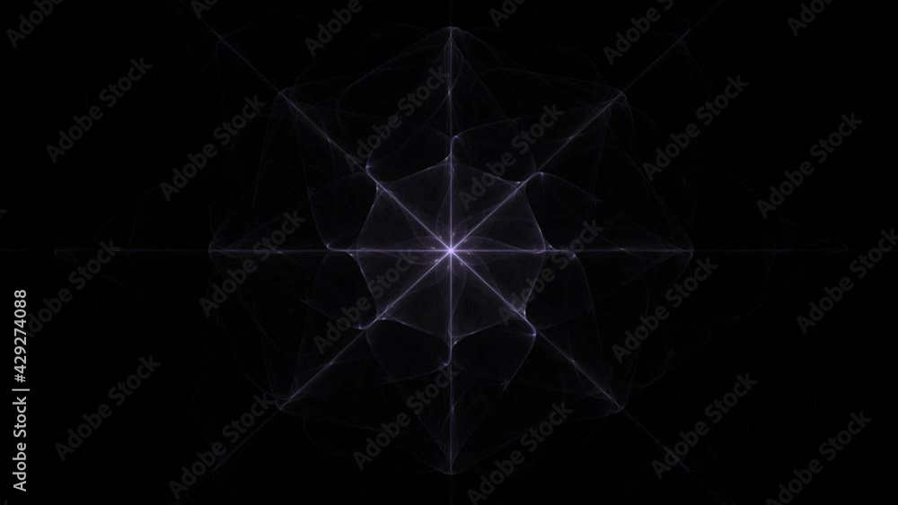 Poster An abstract computer generated modern fractal design on dark background. Abstract fractal color texture. Digital art. Abstract Form & Colors. Abstract fractal element pattern for your design. Soft col