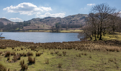 Rydal Water, English Lake District. April 2021
