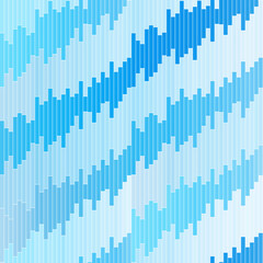 Abstract background with wavy lines and shapes