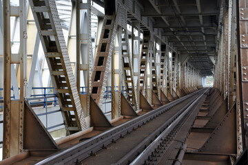 Most drogowo kolejowy Pancera w Modlinie,  