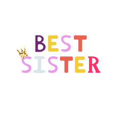 Cute and motivation quote. Colorful letters.