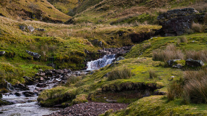 stream in the mountains