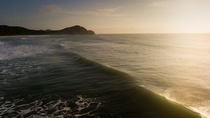 Sunrise in Praia do Rosa, Imbituba, Santa Catarina. Brazil