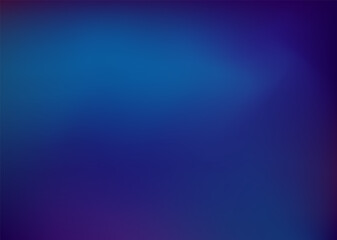 Unusual dark blue gradient. Night sky, space, northern lights. Vector creative background