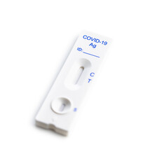 Covid-19 rapid antigen test. Rapid antibodies test kit.