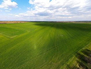 Obraz premium Upper Thracian Plain near town of Parvomay, Bulgaria