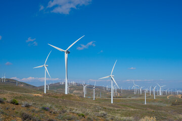 Cluster of Windmills for Clean Energy - 429302407