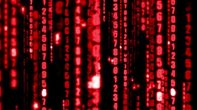 background binary code computer data digital matrix