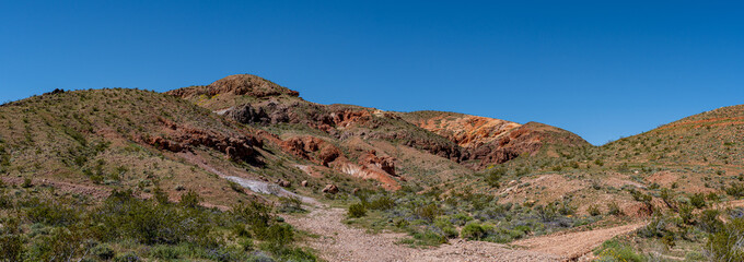 Red Rock Hillis in the Mojave Desert