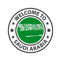 Welcome to Saudi Arabia. Collection of icons welcome to.
