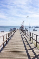 pier in the sea