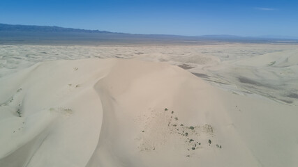 sand dunes in the Gobi desert in Mongolia