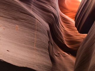 Soft Curved Sandstone Interior