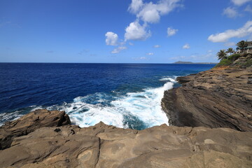 Hawaii Oahu Honolulu Spitting Cave