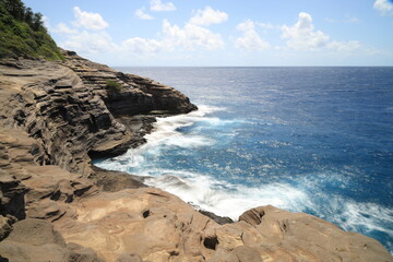 Hawaii Oahu Honolulu Spitting Cave