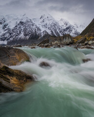 Icy flows in New Zealand