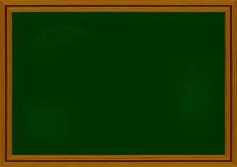 消した跡のある黒板