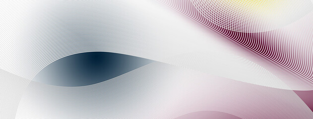 Copertina social, astratto, business, linee.