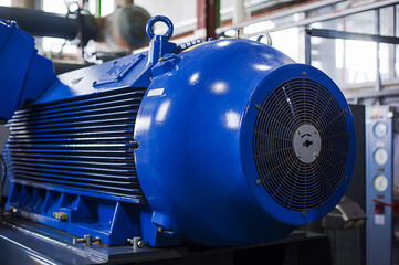 Heat exchanger. Air separation unit. ryogenic industrial plant. Liquid oxygen factory. Tube and...