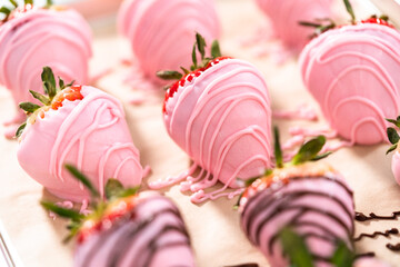 Chocolate dipped strawberries
