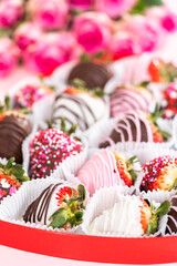 Chocolate dipped strawberries