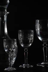 Bodegon de cristal