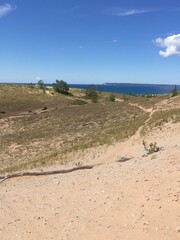 sand dunes in the desert