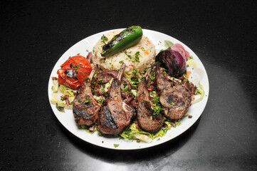 Delicious Fresh Lamb Chops