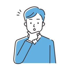 理解する若い男性