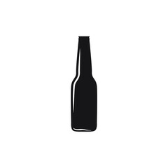 Beer vector icons. Bottle, glass, pint. Beer icon thin line for web and mobile, modern minimalist flat design.