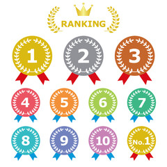 ランク　ランキング　アイコン