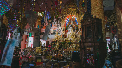 Fototapeta premium Beautiful temple in thailand.