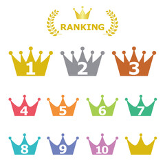 ランク　ランキング　アイコン