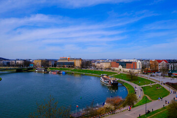 panorama with the river