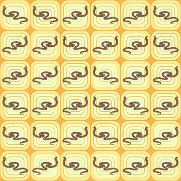 Snakes pattern