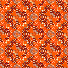 Geometric imitating floral