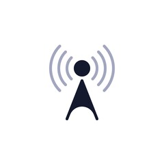 WIFI hotspot network flat icon