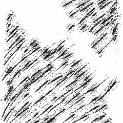 Brush strokes vector seamless pattern. Black paint freehand scribbles.Abstract wallpaper design vector illustration