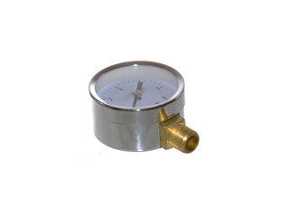 pressure gauge isolated on white background