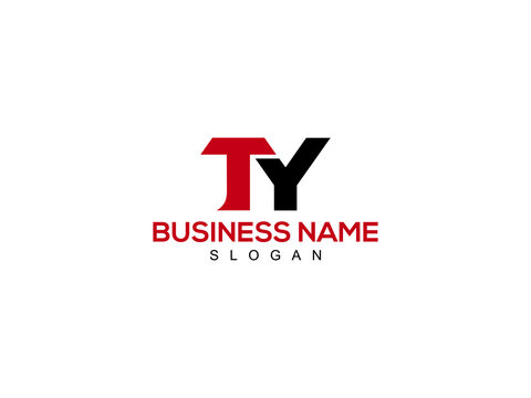 TY Letter Logo, ty logo image vector for business