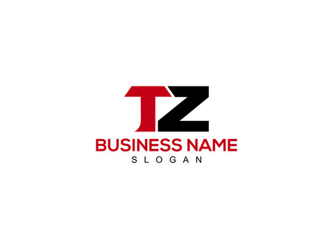 TZ Letter Logo, tz logo image vector for business