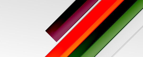 Color abstract lines trendy geometric background for business or technology presentation, internet poster or web brochure cover, wallpaper