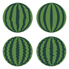 スイカのイラスト