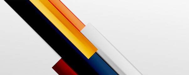 Color abstract lines trendy geometric background for business or technology presentation, internet poster or web brochure cover, wallpaper